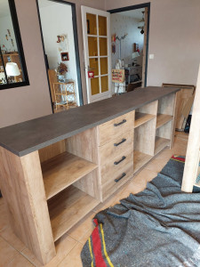 Photo de galerie - Montage d’un grand buffet (2h00)