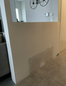 Photo de galerie - Cloison prête à peindre 