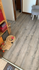 Photo de galerie - Parquet flottant PVC 