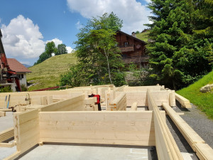 Photo de galerie - Montage d’un chalet 