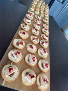 Photo de galerie - Toast foie gras cocktail mariage