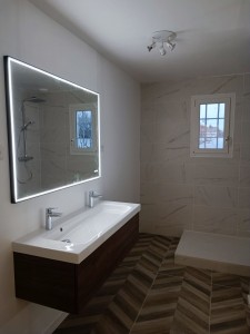 Photo de galerie - Réfection d une salles de bain 