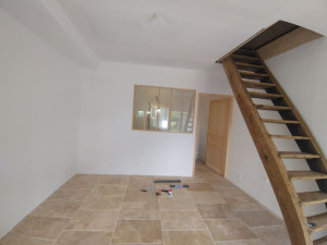 Photo de galerie - Pose de verrière et porte 