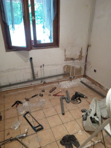 Photo de galerie - Installation en PER pour une cuisine 