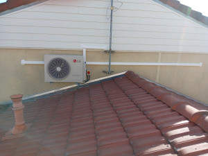 Photo de galerie - Pose climatisation réversible chez particulier 