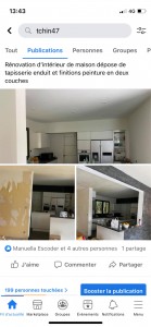 Photo de galerie - Peinture - Tapisserie