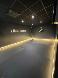 Photo de galerie - Installation bandeau led (Fitness Park) 