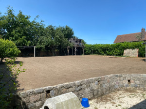 Photo de galerie - Création d’un gazon 