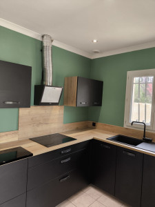 Photo de galerie - Placo et peinture cuisine 