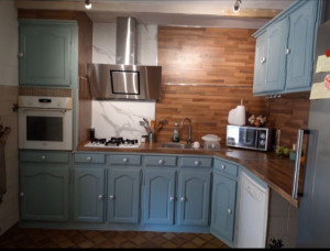 Photo de galerie - Rénovation vielle cuisine.