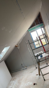 Photo de galerie - Réalisation de isolation à l’intérieur plus Placo