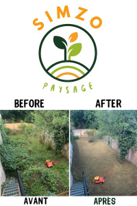 Photo de galerie - Débroussaillage et tonte de ce jardin afin de lui redonner vie✨