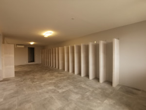 Photo de galerie - Conception de montants en béton cellulaire pour création d'étagères