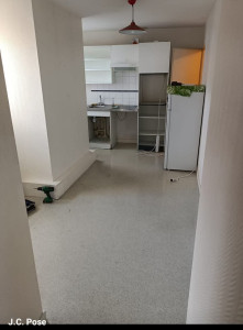 Photo de galerie - Avant dépose sol et cuisine ...
