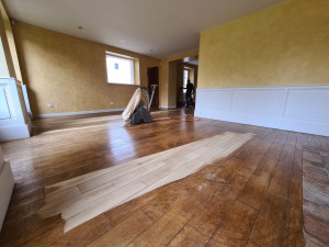 Photo de galerie - Pose de parquet - Revêtement de sol