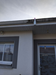 Photo de galerie - Nettoyage des chéneaux 