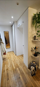 Photo de galerie - Création d’un dressing