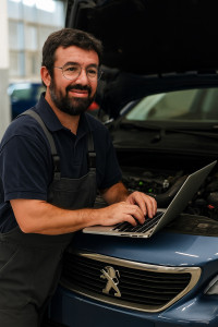 Photo de galerie - Diagnostic électronique régénération forcée du gap plaquettes de fer et service vidange et filtre 