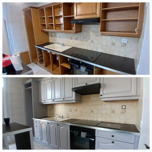 Photo de galerie - Peinture Meubles de Cuisines AIX LES BAINS 