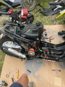 Photo de galerie - Réparation moto scooter quad dirt Dax moto cross ect 