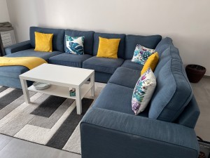Photo de galerie - Montage canapé d’angle IKEA 