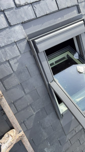 Photo de galerie - Pose de velux 