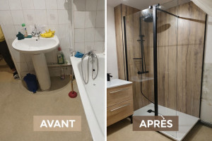 Photo de galerie - RENOVATION DE SALLE DE BAIN 