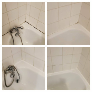 Photo de galerie - Nouveau joint de baignoire