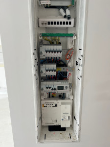 Photo de galerie - Après raccordement d’un tableau électrique
