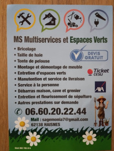 Photo de galerie - MS multiservices