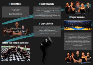 Photo de galerie - Création flyers pour association 

