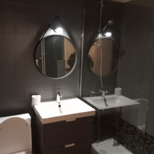 Photo de galerie - Installation sanitaire place d'Italie 