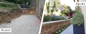 Photo de galerie - Embellissement de jardin 