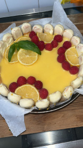 Photo de galerie - Layer Cake Framboise Citron 