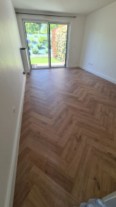 Photo de galerie - Pose parquet en bâton rompu