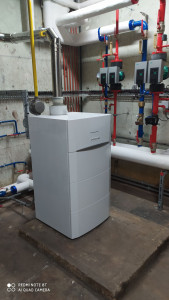 Photo de galerie - Installation de chaudière et pompes de chauffage 