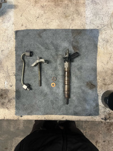 Photo de galerie - Remplacement joint d’injecteur n47