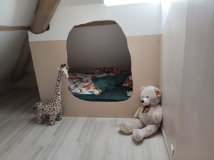 Photo de galerie - Lit cabane pour enfant 