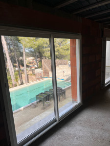 Photo de galerie - Pose de baies vitrées 