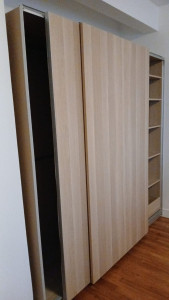 Photo de galerie - Dressing avec porte coulissante Ikea 