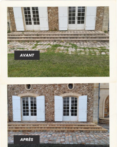 Photo de galerie - Nettoyage de façade 