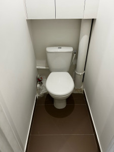 Photo de galerie - Remplacement wc + travaux peinture