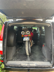 Photo de galerie - Transport discret de moto