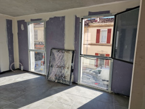 Photo de galerie - La pose des fenêtres 