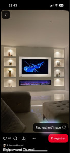 Photo de galerie - Meuble tv placo