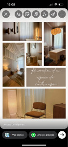 Photo de galerie - Rénovation d’un cabinet de co-thérapie 