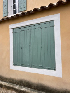 Photo de galerie - Peinture volet