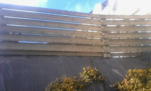 Photo de galerie - Clôture bois 