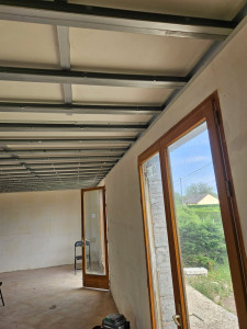 Photo de galerie - Plaque de platre au plafond