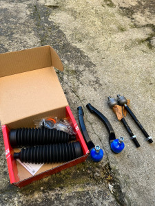 Photo de galerie - Changement rotules de direction + rotules axiale